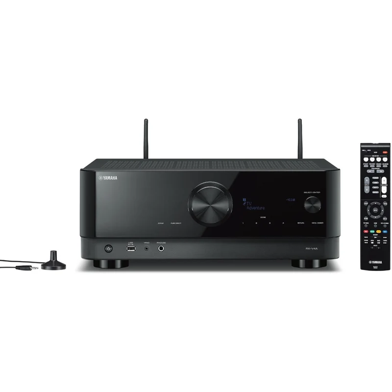 Récepteur AV cinéma maison 5.1 canaux, 5x80W, 8K, Zone B, Yamaha RXV4A