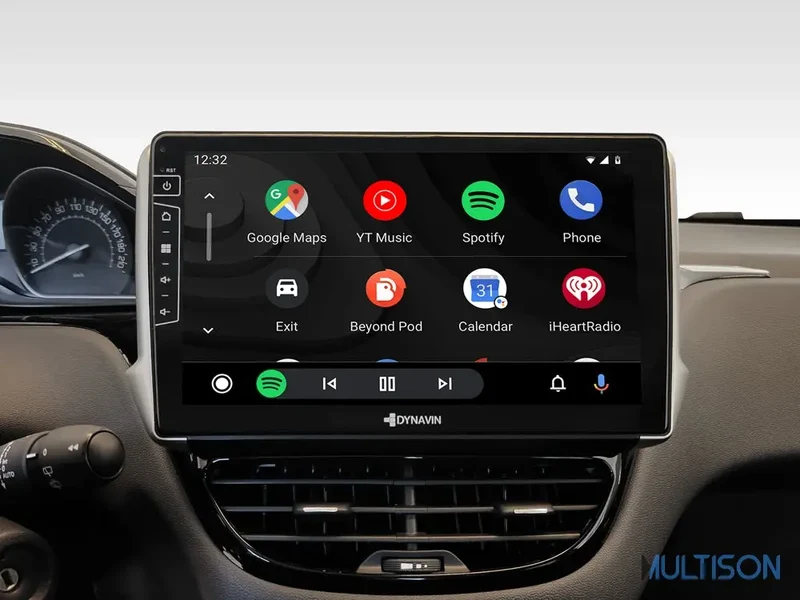 DYNAVIN D9-PG208 Premium Flex : Autoradio Carplay Android 10,1 pouces pour Peugeot 208