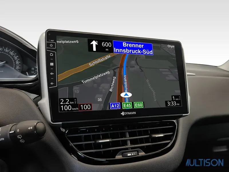 DYNAVIN D9-PG208 Premium Flex : Autoradio Carplay Android 10,1 pouces pour Peugeot 208