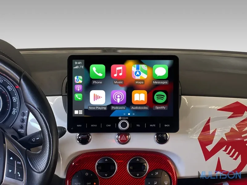 DYNAVIN D9-FT500 Premium – Autoradio Carplay Android 10,1 pouces pour Fiat 500