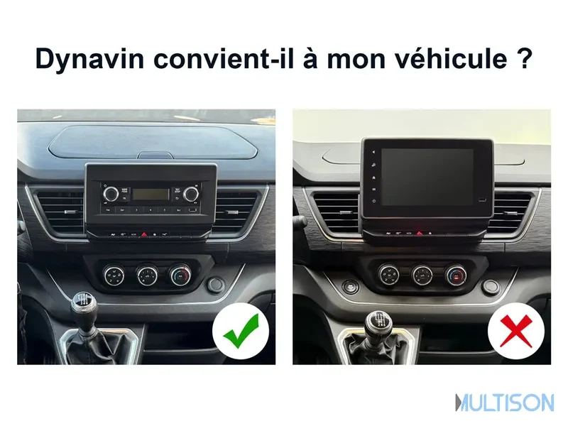 DYNAVIN D9-KG21 Premium Flex – Autoradio Carplay Android 10,1 pouces pour Renault Trafic & Kangoo