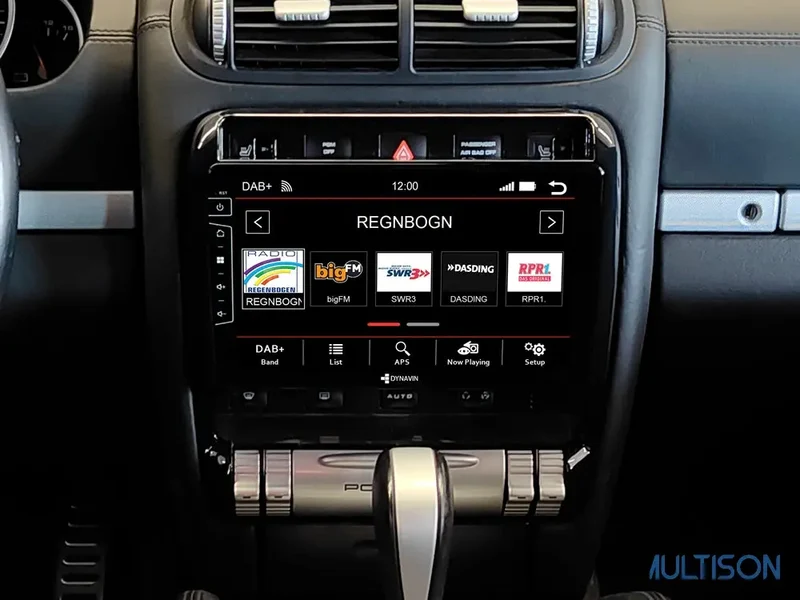DYNAVIN D9-PC Premium – Autoradio Carplay Android 9 pouces pour Porsche Cayenne