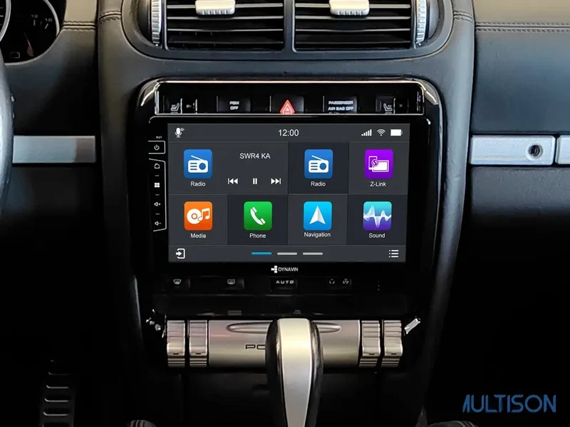 DYNAVIN D9-PC Premium – Autoradio Carplay Android 9 pouces pour Porsche Cayenne