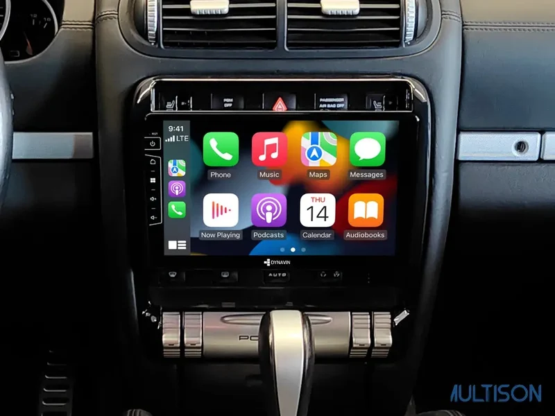 DYNAVIN D9-PC Premium – Autoradio Carplay Android 9 pouces pour Porsche Cayenne