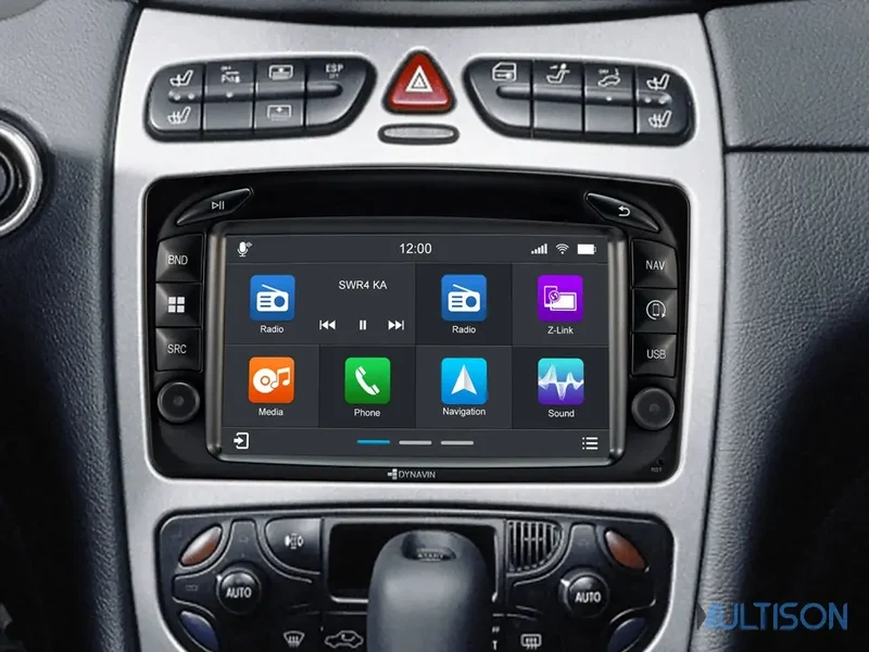 DYNAVIN D9-MC2000 Premium Flex - Autoradio Carplay Android 7 pouces pour Mercedes Vito | Viano