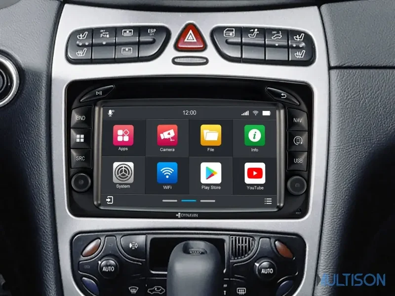 DYNAVIN D9-MC2000 Premium Flex - Autoradio Carplay Android 7 pouces pour Mercedes Vito | Viano