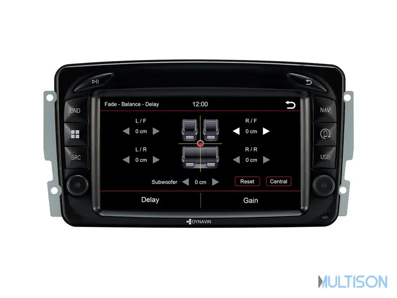 DYNAVIN D9-MC2000 Premium Flex - Autoradio Carplay Android 7 pouces pour Mercedes Vito | Viano
