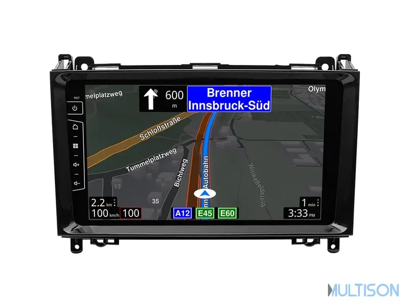 DYNAVIN D9-DF427 Premium Flex - Autoradio Carplay Android 9 pouces pour Mercedes Vito & Viano W639
