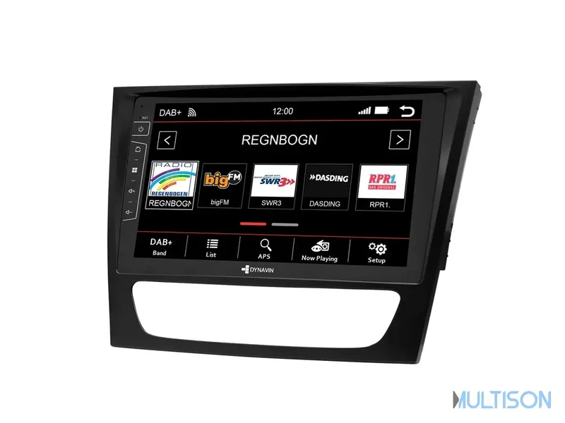 DYNAVIN D9-W211 Premium Flex - Autoradio Android 9 pouces pour Mercedes Classe E W211