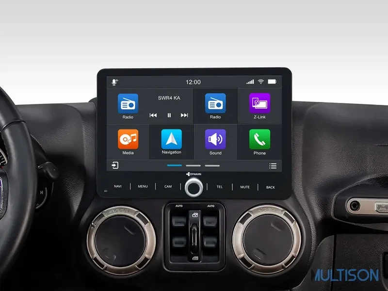 DYNAVIN D9-JP Plus - Autoradio Carplay Android 10,1 pouces pour Jeep Wrangler JK