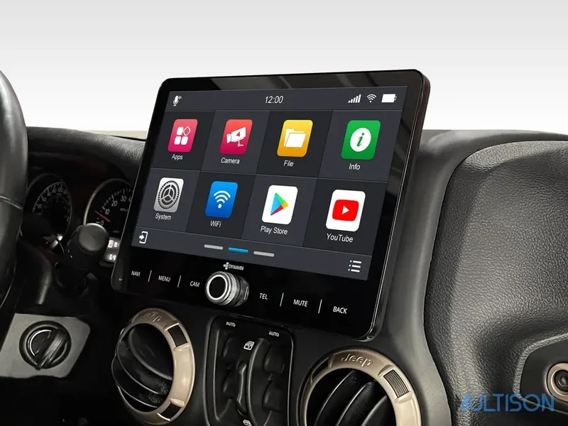 DYNAVIN D9-JP Plus - Autoradio Carplay Android 10,1 pouces pour Jeep Wrangler JK