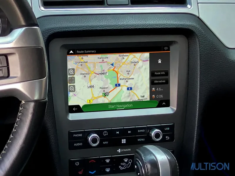 DYNAVIN D9-MST2010 Plus - Autoradio Android Carplay 9 pouces pour Ford Mustang