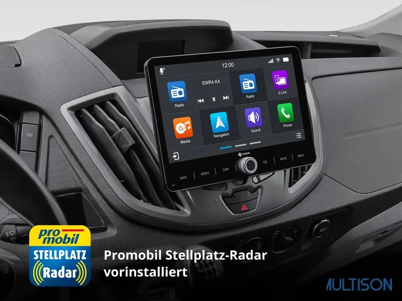 DYNAVIN D9-TS14 Plus – C - Autoradio Carplay Android pour Ford Transit 2014-2018
