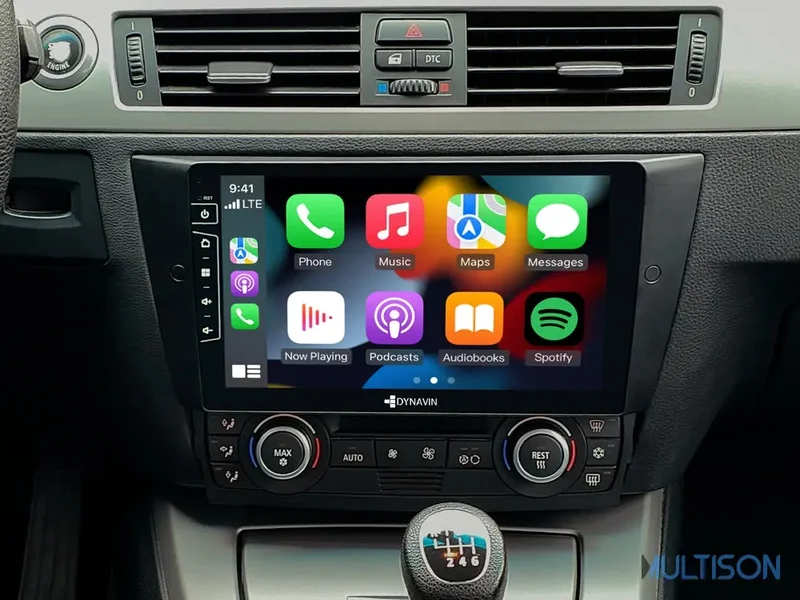 DYNAVIN D9-E90 Premium Flex - Autoradio Carplay Android pour BMW Série 3 E90-E93