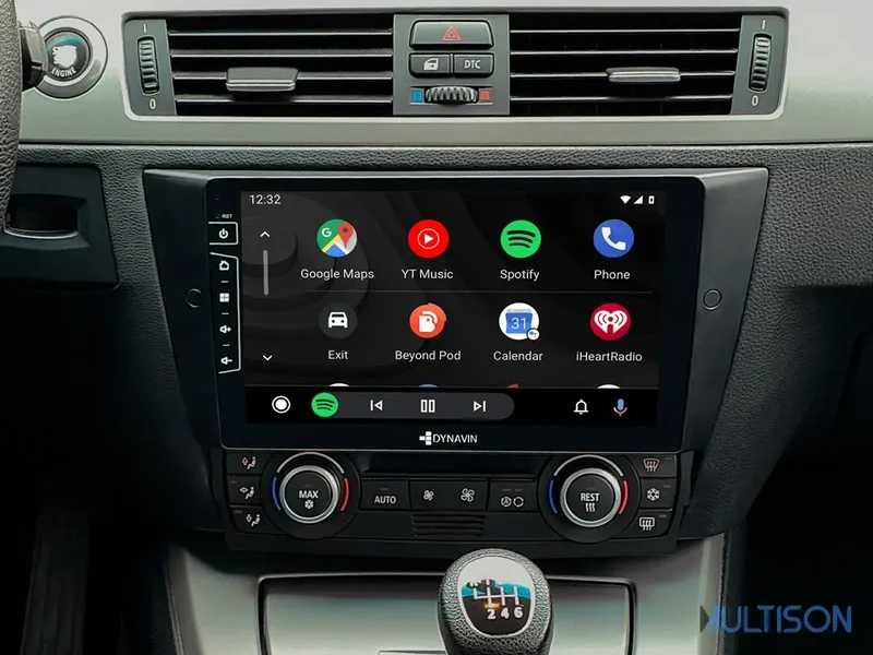 DYNAVIN D9-E90 Premium Flex - Autoradio Carplay Android pour BMW Série 3 E90-E93
