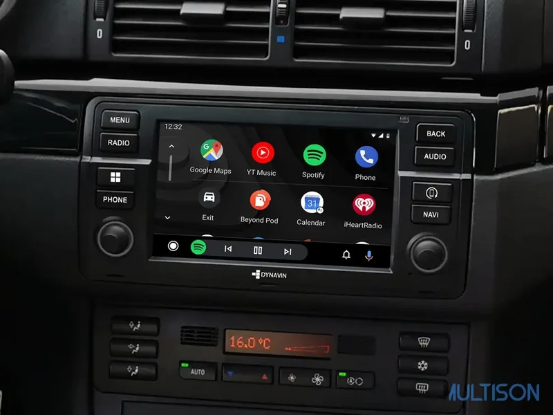 DYNAVIN D9-E46 Premium Flex - Autoradio Carplay Android pour BMW Série 3 E46