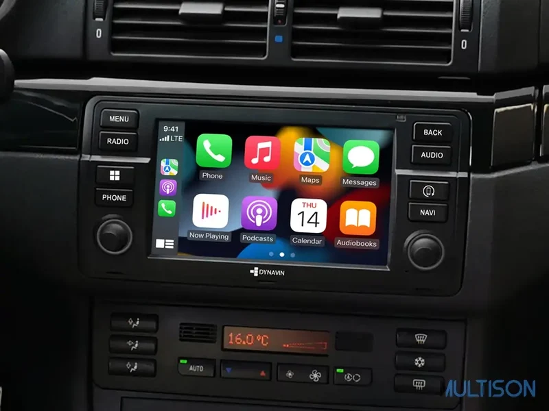 DYNAVIN D9-E46 Premium Flex - Autoradio Carplay Android pour BMW Série 3 E46