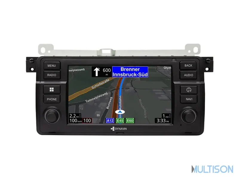 DYNAVIN D9-E46 Premium Flex - Autoradio Carplay Android pour BMW Série 3 E46