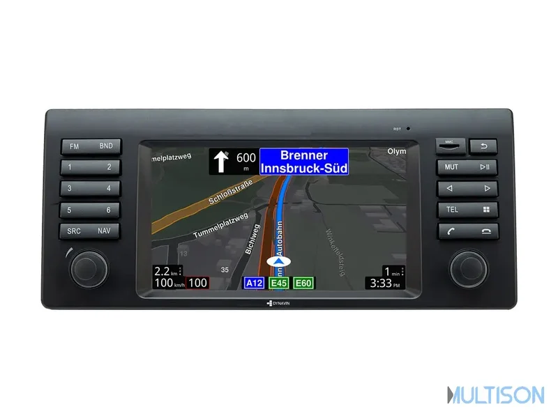 DYNAVIN D9-E39 Premium Flex - Autoradio Android pour BMW Série 5 E39