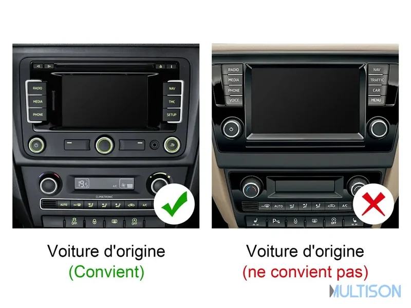 DYNAVIN D9-RPL Premium Flex - Autoradio Android 8" Skoda Rapid CarPlay & Android
