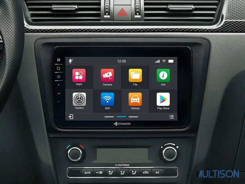 DYNAVIN D9-RPH Premium Flex - Autoradio 8"CarPlay & Android Auto pour Skoda Rapid