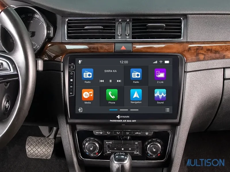 DYNAVIN D9-70 Premium Flex - Autoradio 10,1" CarPlay Android pour Skoda Superb