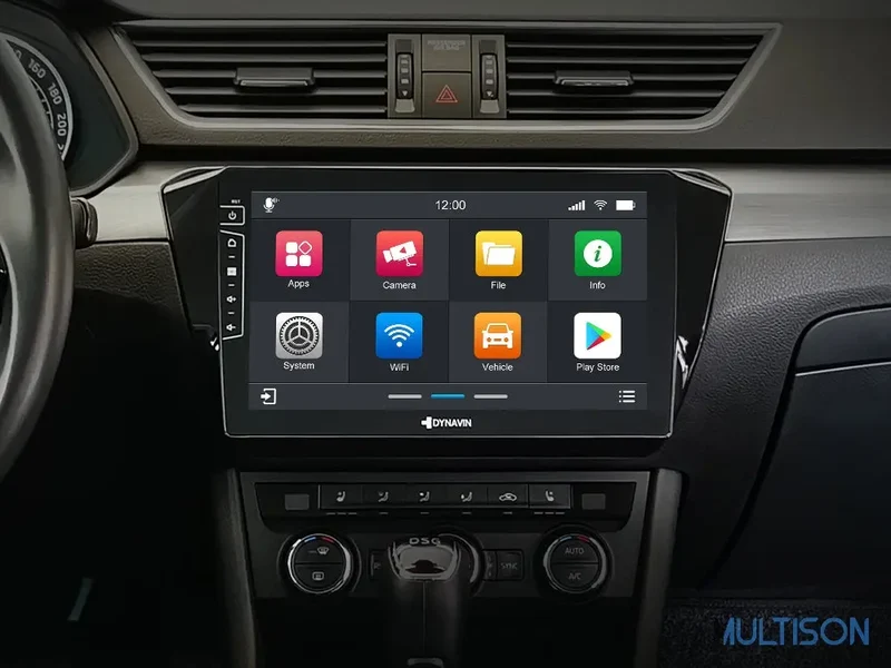 DYNAVIN D9-37 Premium Flex - Autoradio 10,1" CarPlay Android pour Skoda Superb