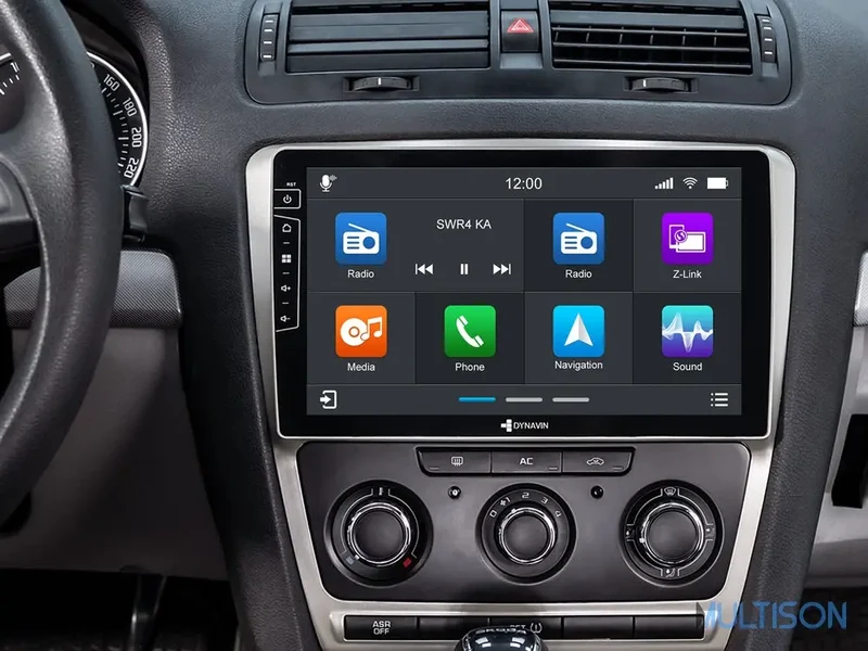 DYNAVIN D9-DF63 Premium Flex - Autoradio 10,1" CarPlay Android pour Skoda Octavia II