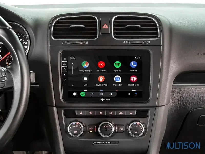 DYNAVIN D9-V8 Premium Flex - Autoradio 8" Carplay Android pour VW, Skoda, Seat