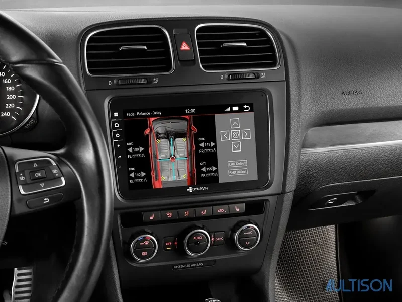 DYNAVIN D9-V8 Premium Flex - Autoradio 8" Carplay Android pour VW, Skoda, Seat