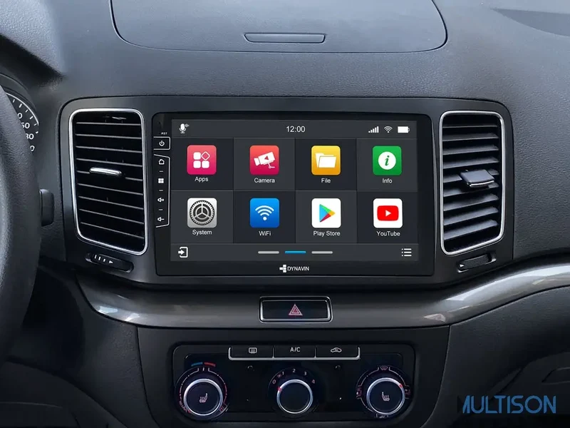 DYNAVIN D9-DF56 Premium Flex - Autoradio 9" Apple CarPlay VW Sharan Seat Alhambra