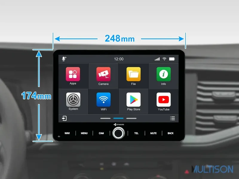 DYNAVIN D9-V10W Premium Flex - Autoradio 10,1" Carplay pour VW, Skoda & Seat