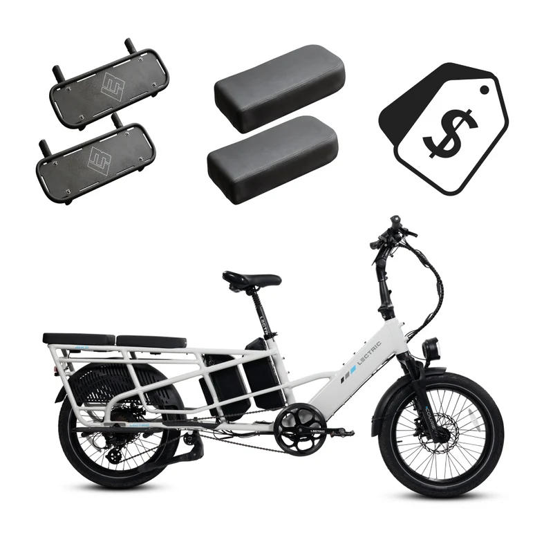 XPedition2 Stratus White Dual-Battery + FREE Running Boards, Cushions, Elite Headlight, Suspension Seat Post, Orbitor ($545 Value)