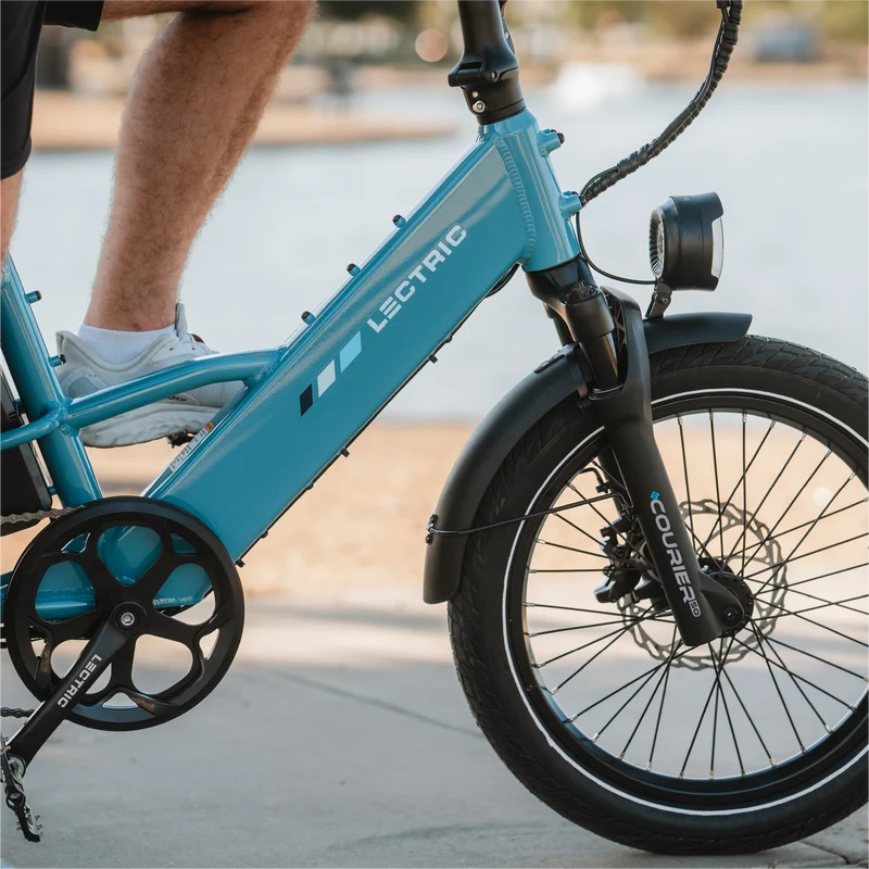 XPedition2 Raindrop Blue Dual-Battery + FREE Running Boards, Cushions, Elite Headlight, Suspension Seat Post, Orbitor ($545 Value)