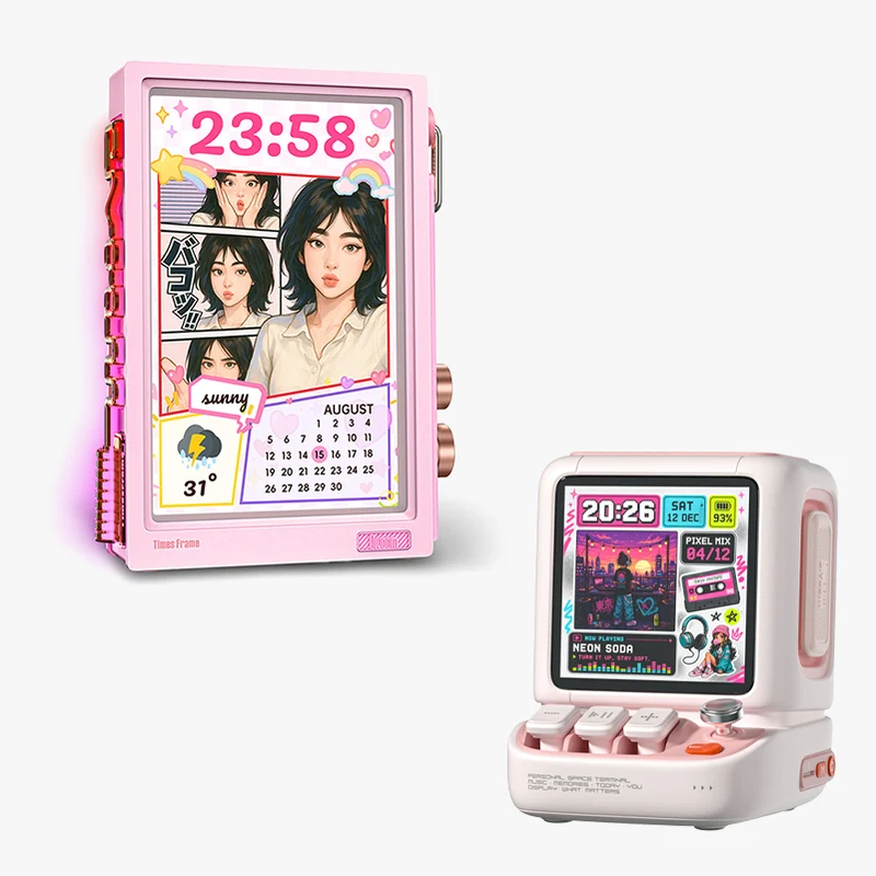 Divoom Astrotoo + Times Frame Desk Setup Bundle