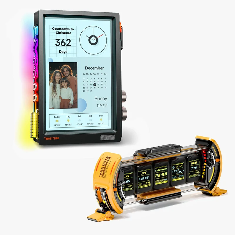 Divoom Times Frame + Times Gate Summer Smart Display Bundle