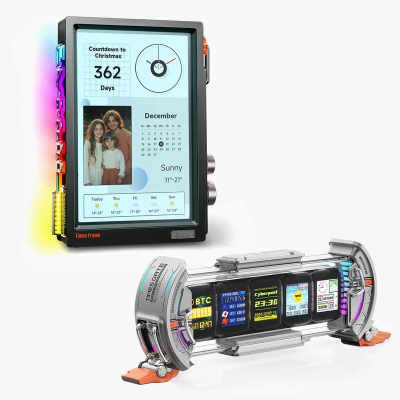 Divoom Times Frame + Times Gate Summer Smart Display Bundle