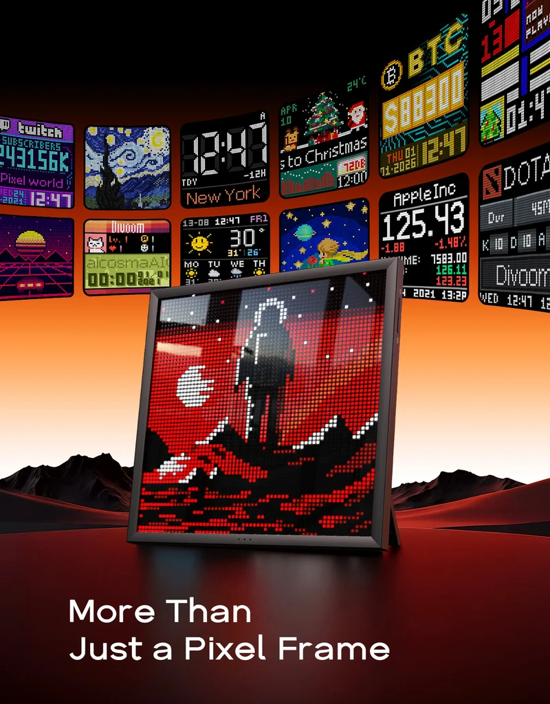 Divoom Pixoo-64Ⅱ + Ditoo-Pro Summer Pixel Art Bundle