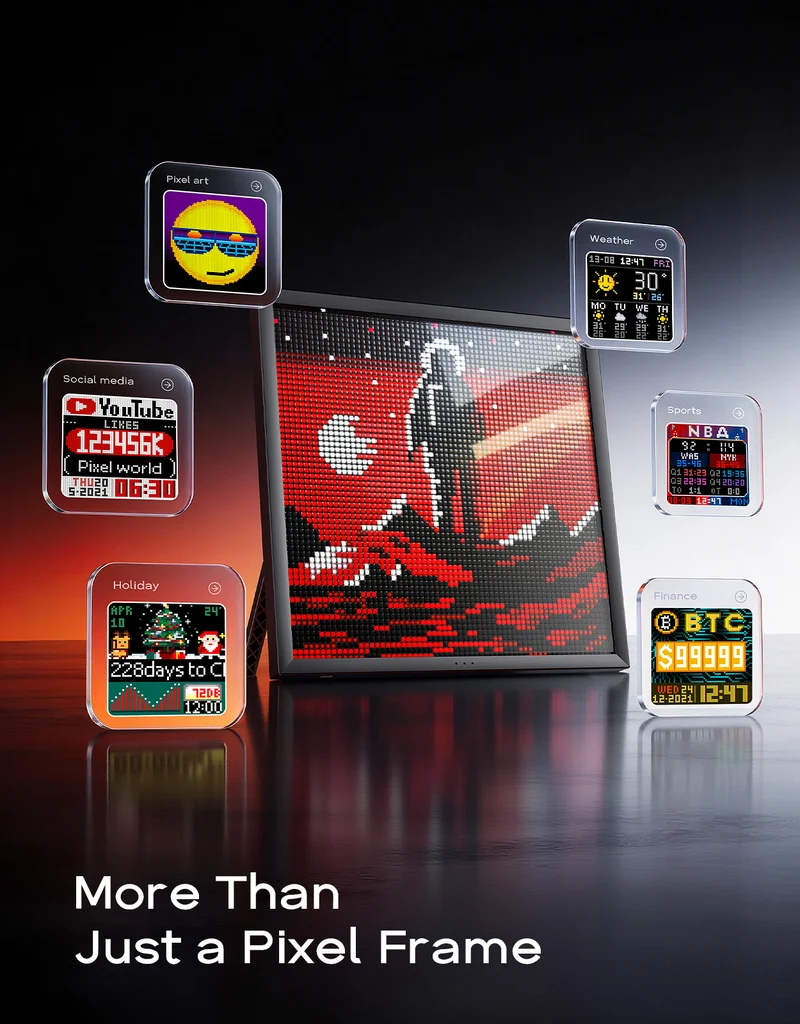 Divoom Pixoo-64Ⅱ + Ditoo-Pro Summer Pixel Art Bundle