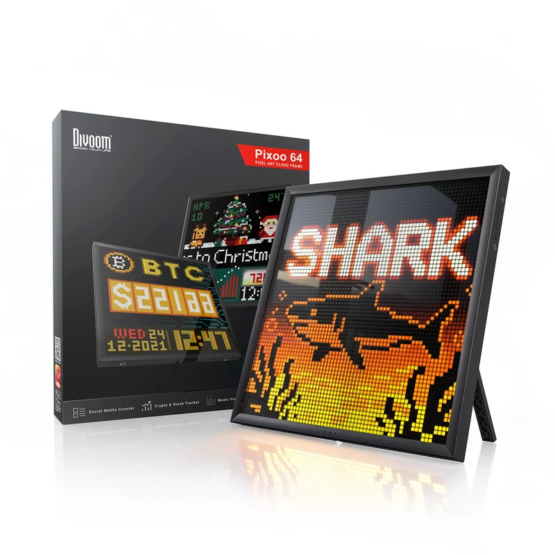 Divoom Pixoo-64Ⅱ + Ditoo-Pro Summer Pixel Art Bundle