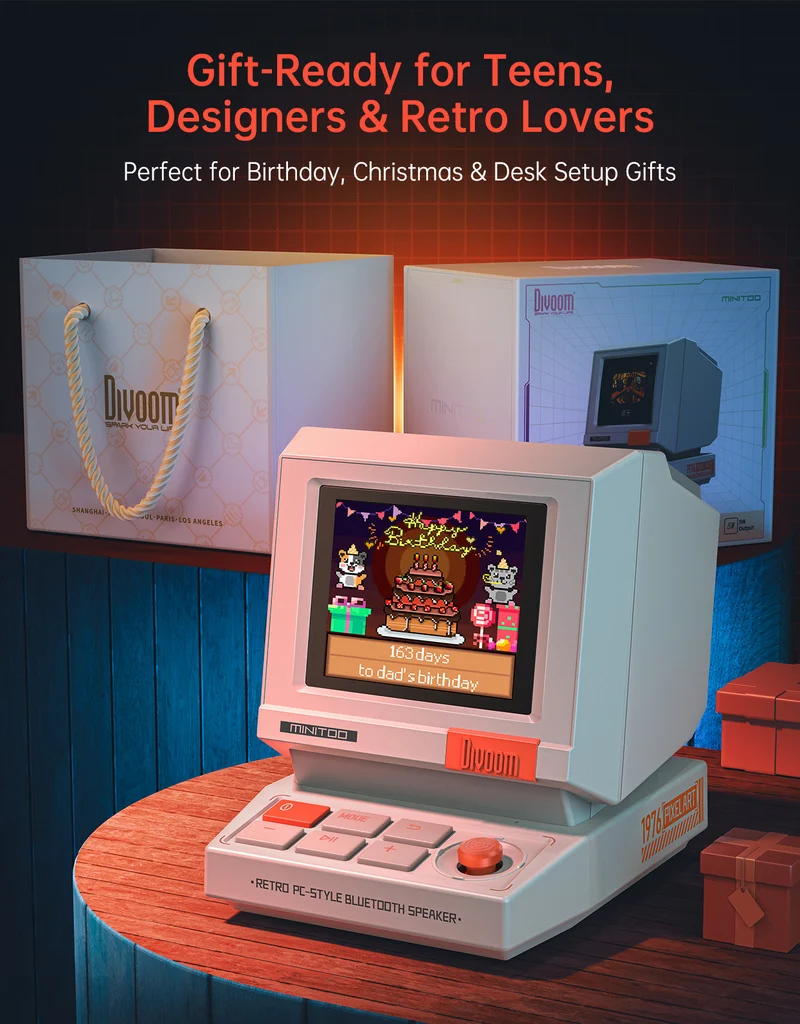 Divoom MiniToo + Ditoo-Pro Summer Pixel Art Bundle