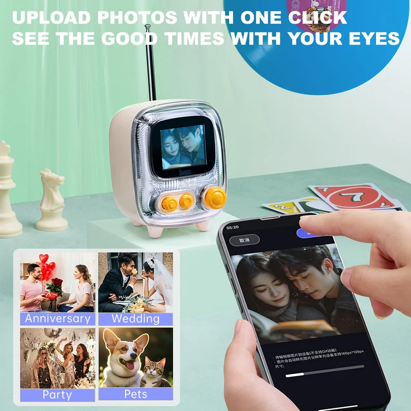 Divoom Tiivoo-2 + FlowToo Summer Audio Display Bundle