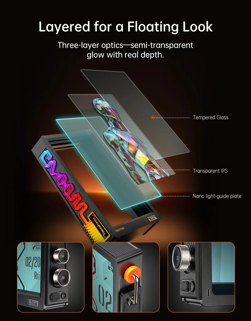 Divoom Times Frame + MiniToo Summer Pixel Display Bundle