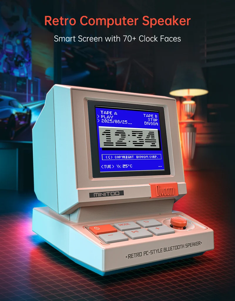 Divoom Times Frame + MiniToo Summer Pixel Display Bundle
