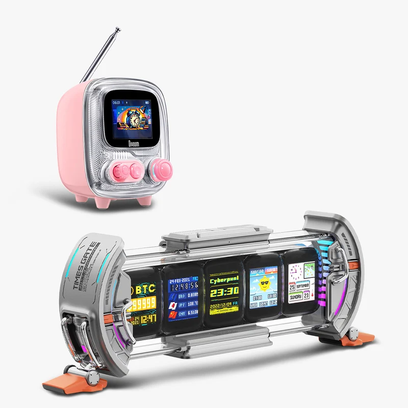 Divoom Times Gate + Tiivoo-2 Summer Desk Setup Bundle