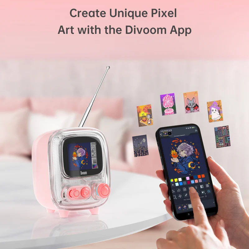 Divoom Times Gate + Tiivoo-2 Summer Desk Setup Bundle