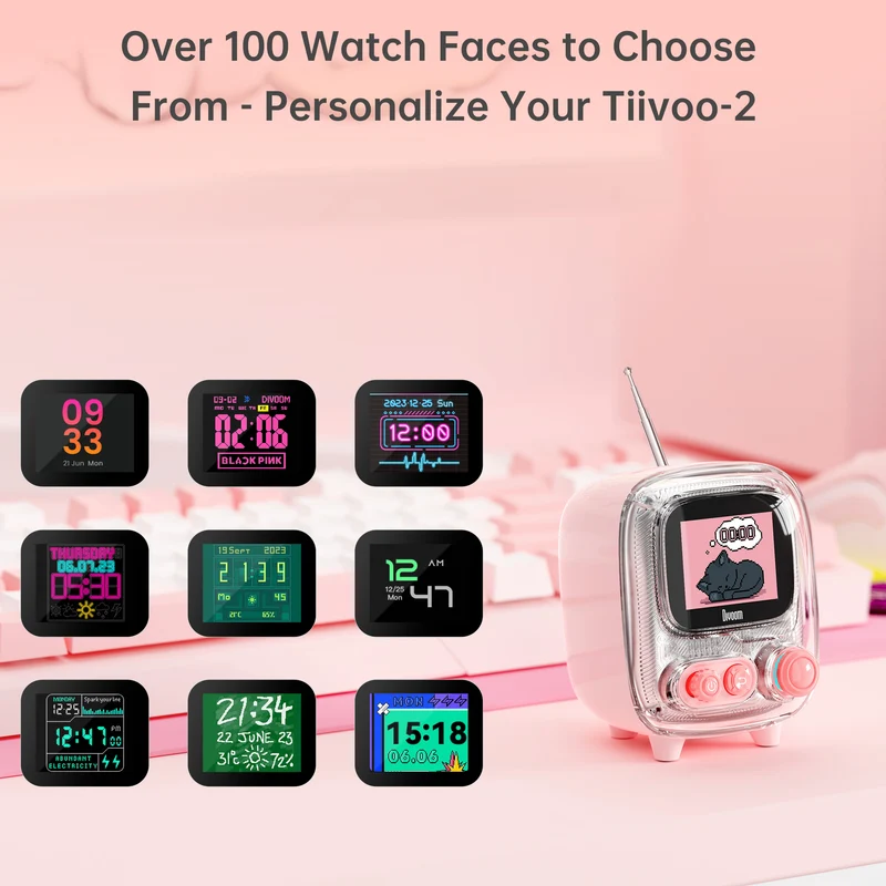 Divoom Times Gate + Tiivoo-2 Summer Desk Setup Bundle