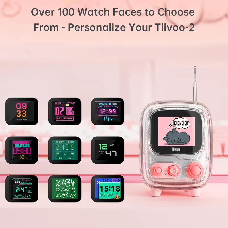 Divoom Times Gate + Tiivoo-2 Summer Desk Setup Bundle