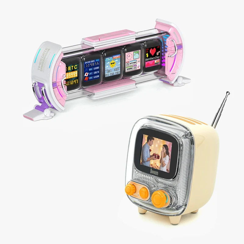 Divoom Times Gate + Tiivoo-2 Summer Desk Setup Bundle