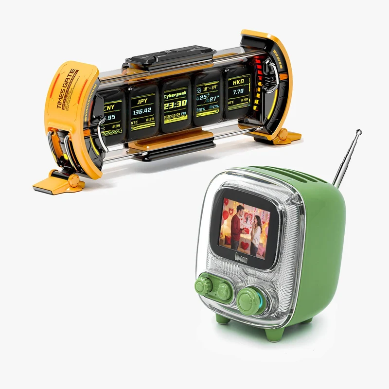 Divoom Times Gate + Tiivoo-2 Summer Desk Setup Bundle